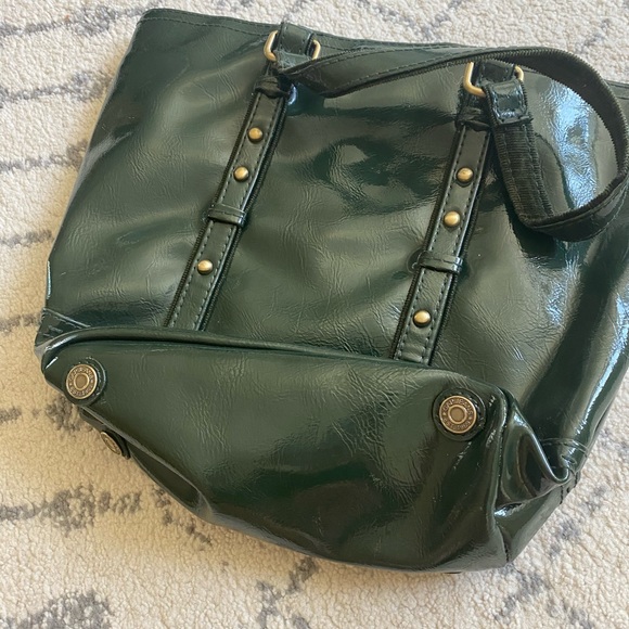 Gap green faux leather purse - Picture 3 of 4